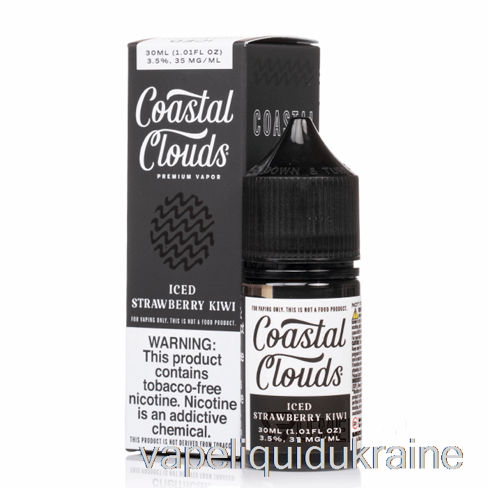 Vape Ukraine ICED Strawberry Kiwi - Coastal SALTS - 30mL 35mg